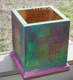 Funky Hand-painted box
